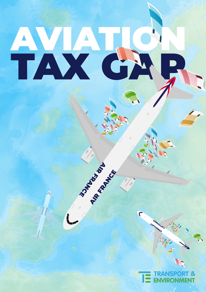 Voorbeeld van de eerste pagina van publicatie 'European governments lose out on €34.2 billion in aviation taxes'